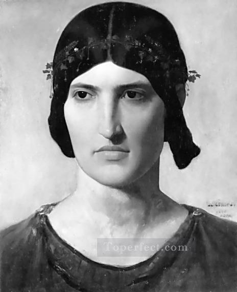 Portrait of a Roman woman Jean Leon Gerome Oil Paintings